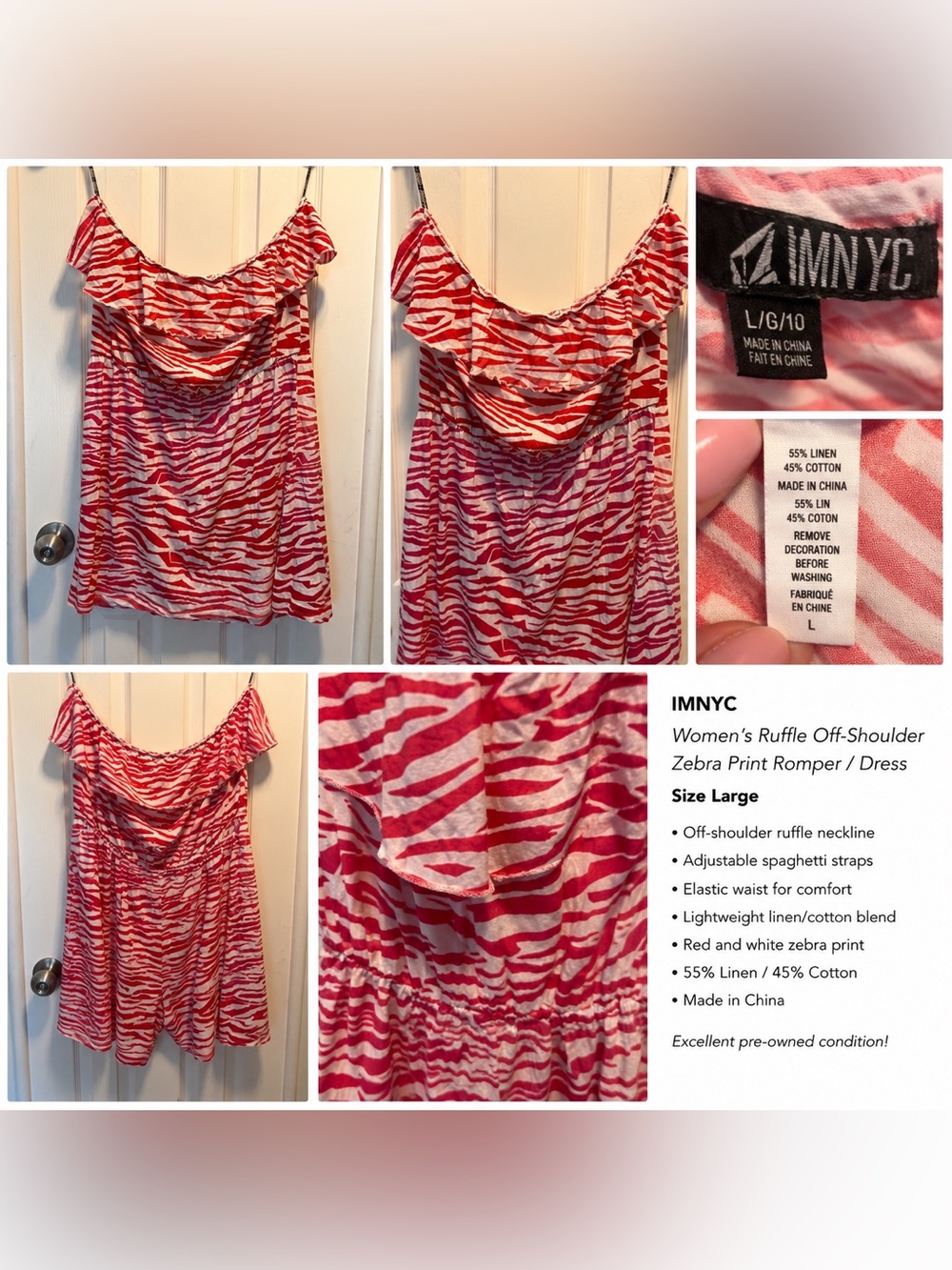 Volcom Sleeveless Dress /Cover Up